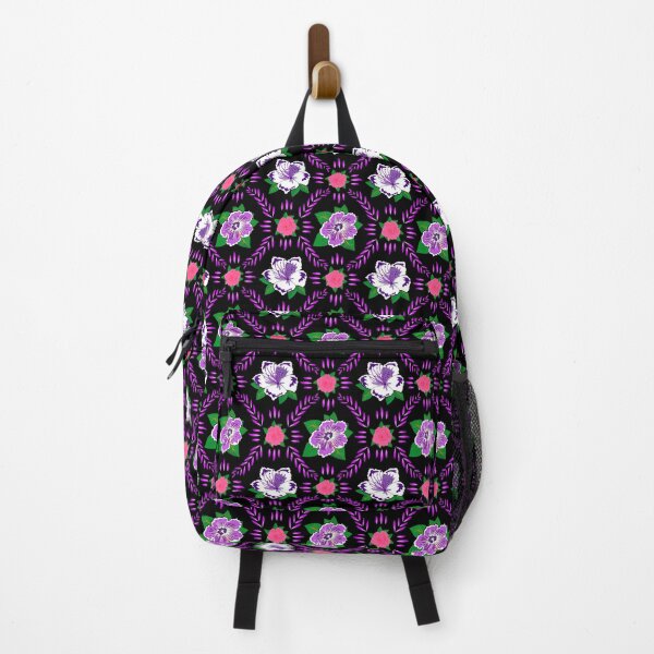Item preview, Floral Pattern Design (Black background) designed and sold by Bracketeer.