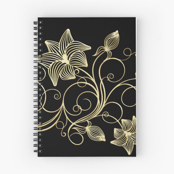 Item preview, Gold foil flowers designed and sold by della95.