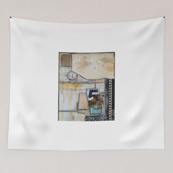 Item preview, Number 5, abstract collage designed and sold by veraD58.