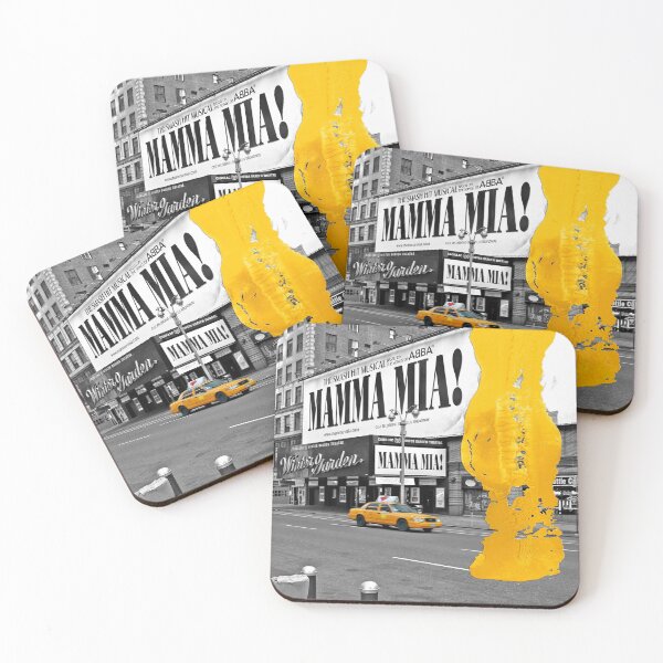 Item preview, NYC Yellow Cabs - Musical - Brush Stroke designed and sold by Hell-Prints.