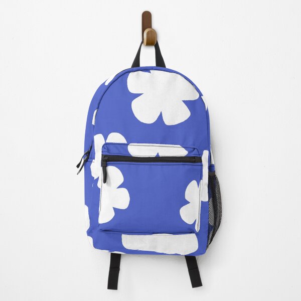Item preview, White Flowers on Blue designed and sold by DeepCut.