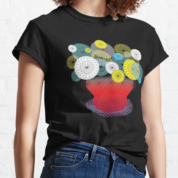 Spirograph blossoms Classic T-Shirt