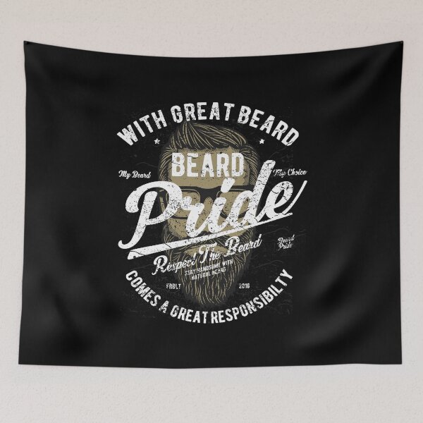 Item preview, Beard Pride. Respect The Beard. designed and sold by wkyip79.