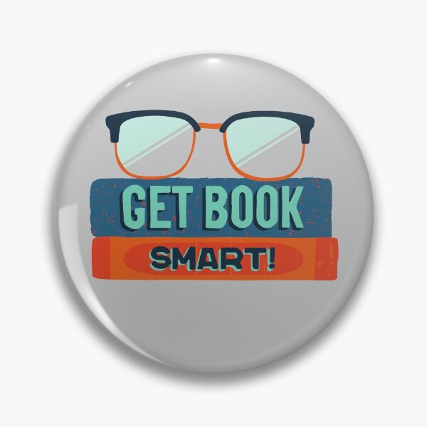 Item preview, Get Book Smart Typograph with Glasses designed and sold by LifeProApperal.