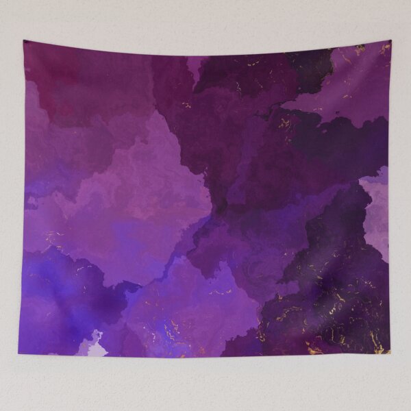 Item preview, Purple Magenta Watercolor Stone designed and sold by geodeart.