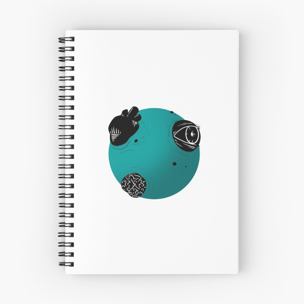 Vista previa del artículo con la obra «Cuaderno de espiral», diseñado y vendido por Sebb-.