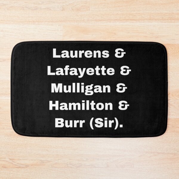 Item preview, Laurens & Lafayette & Mulligan & Hamilton & Burr (Sir). designed and sold by Yeewen88.