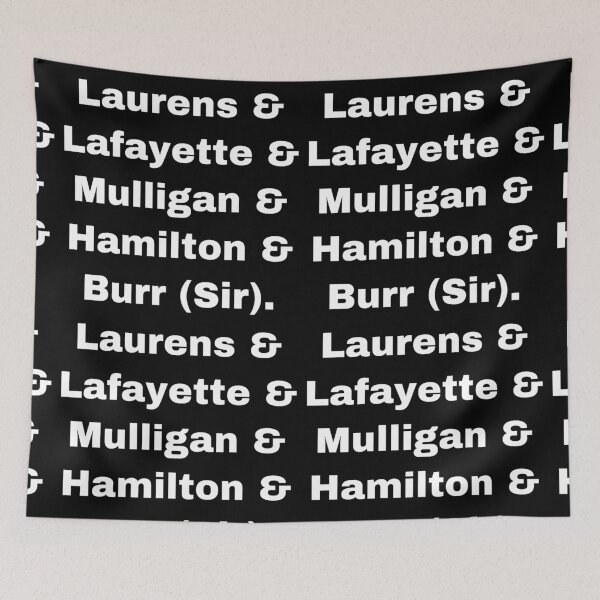 Item preview, Laurens & Lafayette & Mulligan & Hamilton & Burr (Sir). designed and sold by Yeewen88.