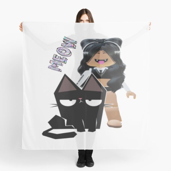 Roblox Cat Scarves Redbubble - red hipster scarf roblox