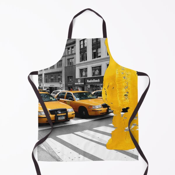 Item preview, NYC Yellow Cabs - Radio Shack - Brush Stroke designed and sold by Hell-Prints.