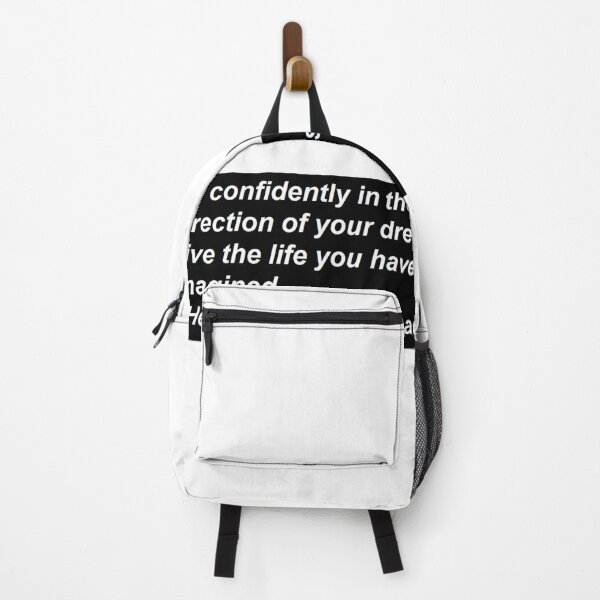 Item preview, Henry David Thoreau quote: Go confidently in the direction of your dreams.  Live the life you have imagined. designed and sold by kbsreality.