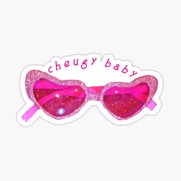 cheugy baby Sticker