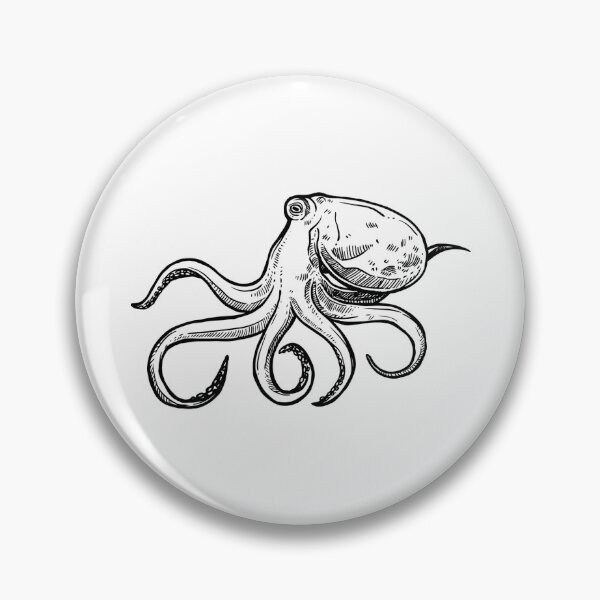 Item preview, Angry Octopus designed and sold by treasure-crafts.
