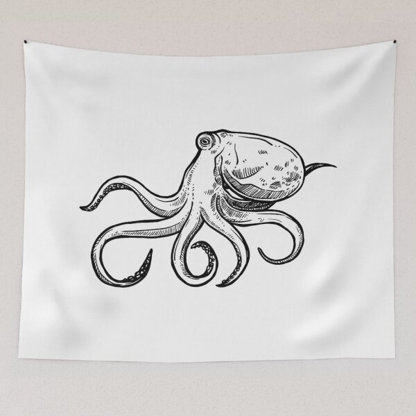 Item preview, Angry Octopus designed and sold by treasure-crafts.