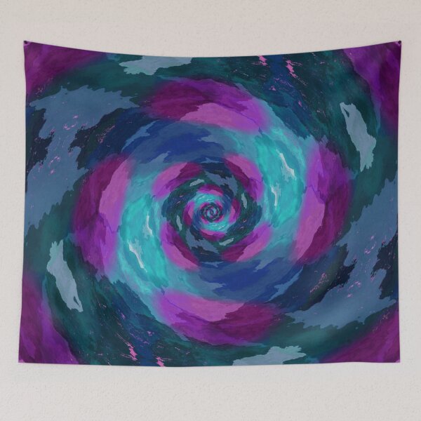 Item preview, Magenta Tie Dye Ocean Water designed and sold by geodeart.