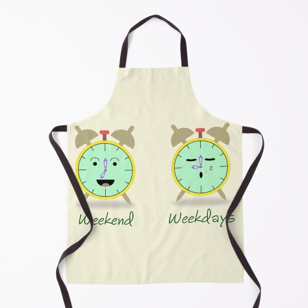Item preview, weekend vs weekdays waking up designed and sold by DidoArt.