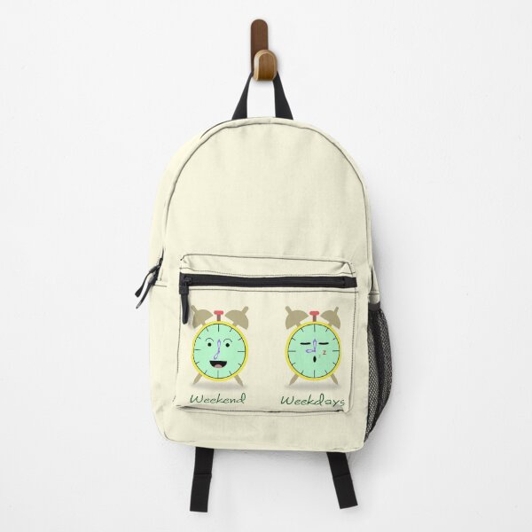 Item preview, weekend vs weekdays waking up designed and sold by DidoArt.