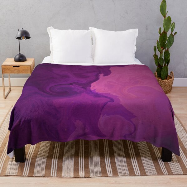Item preview, Magenta Paint Swirls Punk Fluid Pour designed and sold by geodeart.