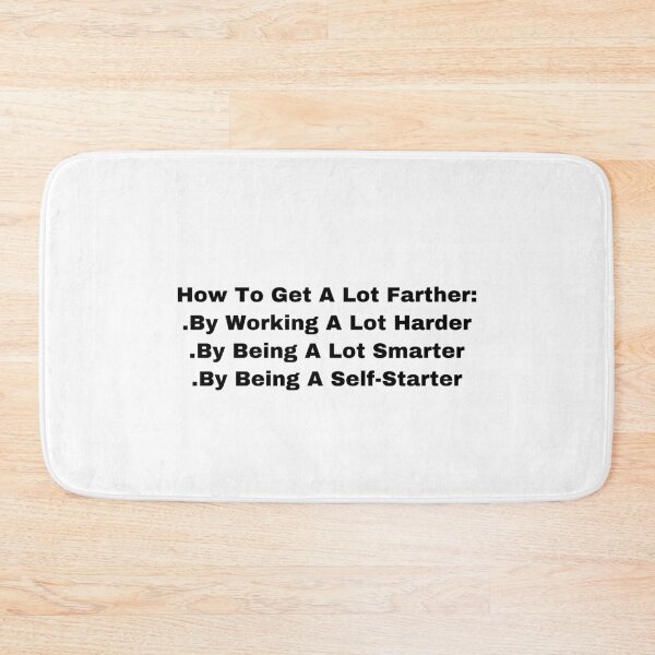Item preview, How To Get A Lot Farther designed and sold by Yeewen88.