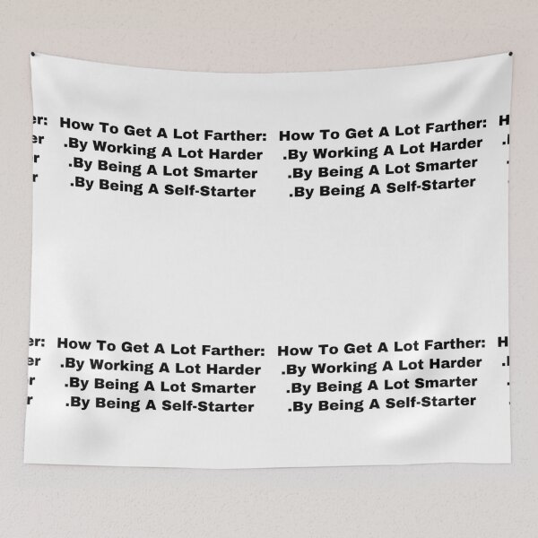 Item preview, How To Get A Lot Farther designed and sold by Yeewen88.