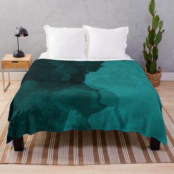 Item preview, Green Watercolor Malachite Ocean Ripples designed and sold by geodeart.