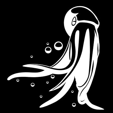 Great Angry Squid Wave | Art Print
