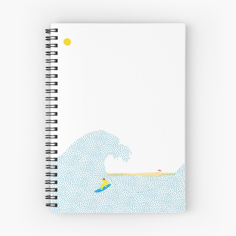 Item preview, Spiral Notebook designed and sold by Sebb-.