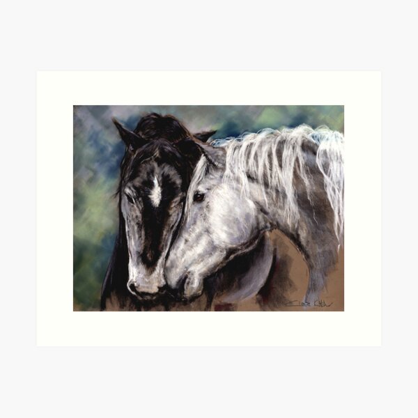 Shades of Grey Art Print