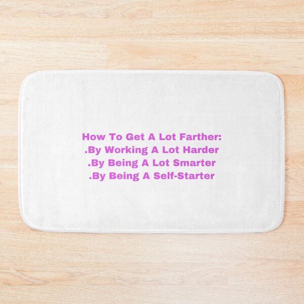 Item preview,  How To Get A Lot Farther designed and sold by Yeewen88.