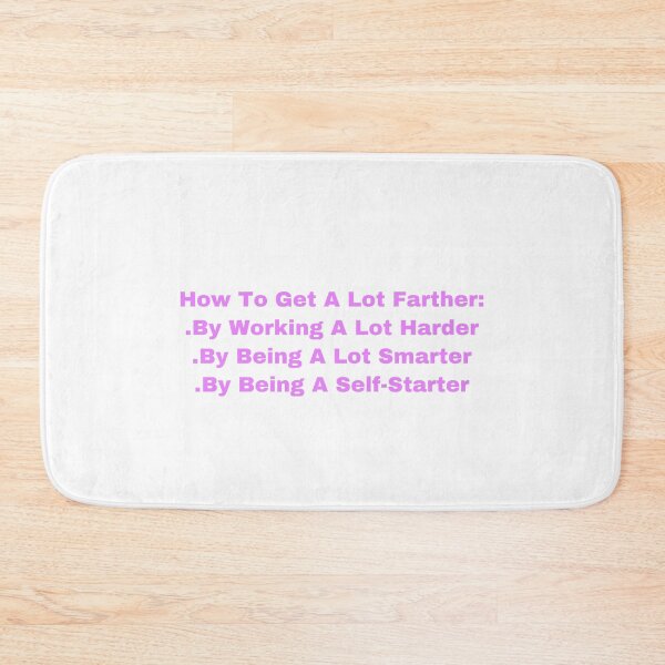 Item preview, How To Get A Lot Farther designed and sold by Yeewen88.