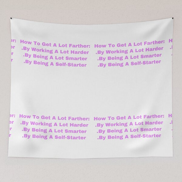 Item preview, How To Get A Lot Farther designed and sold by Yeewen88.