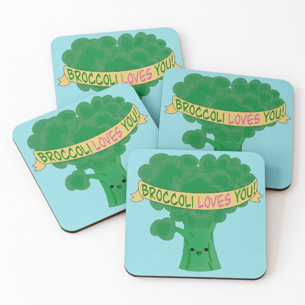 Item preview, Broccoli Loves You! | Cute Funny Vegetable designed and sold by juliuhhh.