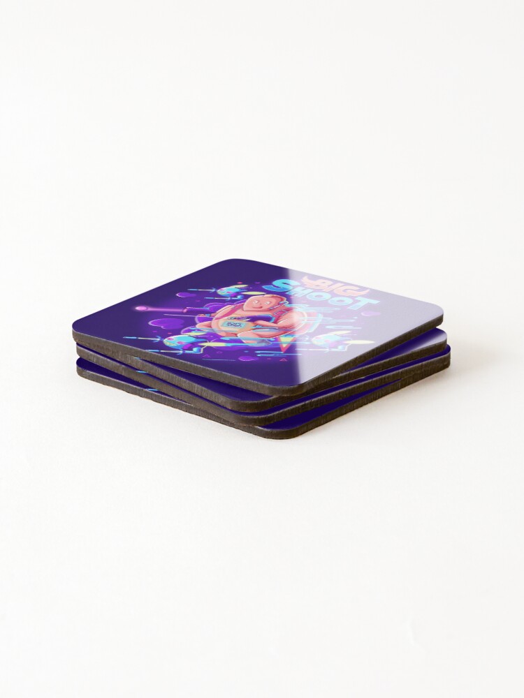 Thumbnail 4 of 5, Coasters (Set of 4), Big Shoot designed and sold by Renztrictionstd.