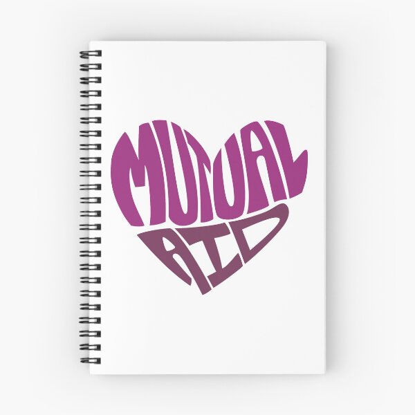 Item preview, Mutual Aid Heart - Purples designed and sold by Lee Meredith.