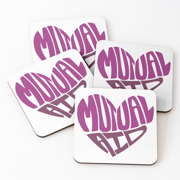 Item preview, Mutual Aid Heart - Purples designed and sold by Lee Meredith.