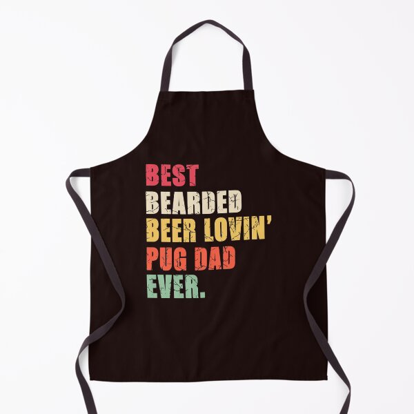 Item preview, BEST BEARDED BEER LOVIN PUG EVER designed and sold by RobBengi24.