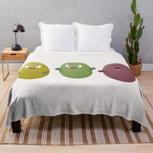 Item preview, Cute happy olives singing cartoon designed and sold by FrogFactory.