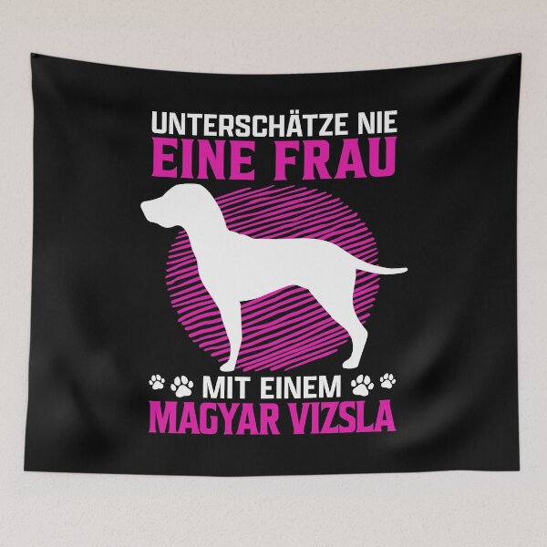 Item preview, Woman with Magyar Vizsla Pointing Dog Owner designed and sold by madgrfx.