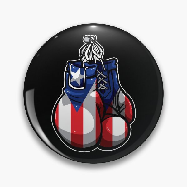 Item preview, Puerto Rico Boxing Gloves - Boricua Fighter designed and sold by anziehend.
