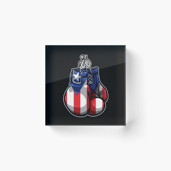 Item preview, Puerto Rico Boxing Gloves - Boricua Fighter designed and sold by anziehend.