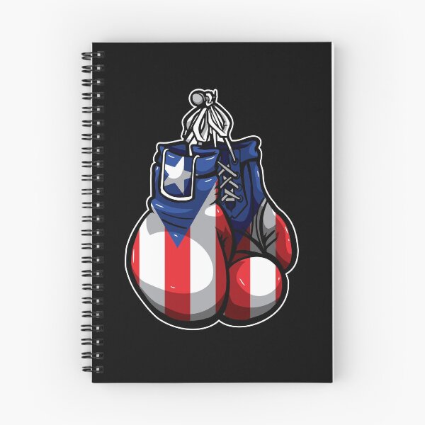Item preview, Puerto Rico Boxing Gloves - Boricua Fighter designed and sold by anziehend.