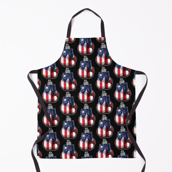 Item preview, Puerto Rico Boxing Gloves - Boricua Fighter designed and sold by anziehend.