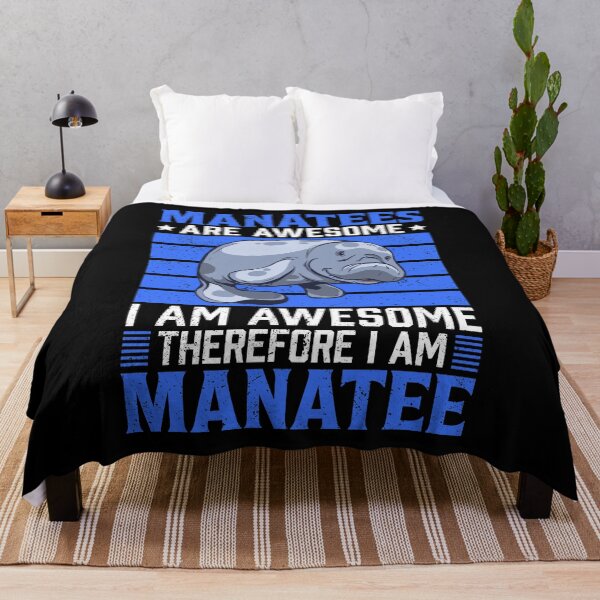 Item preview, Manatees are fantastic marine mammals saying designed and sold by madgrfx.