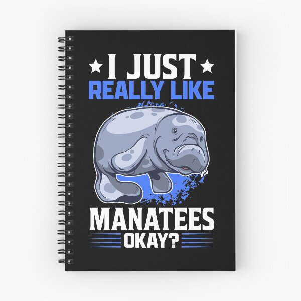Item preview, I like manatee funny marine mammal saying designed and sold by madgrfx.