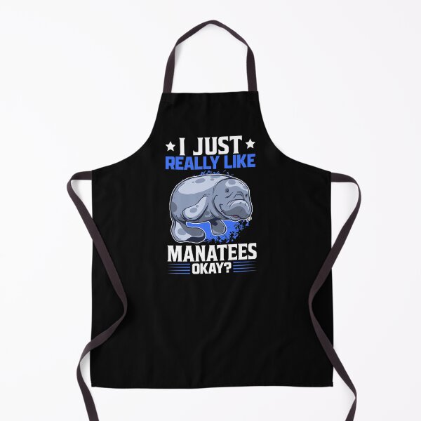 Item preview, I like manatee funny marine mammal saying designed and sold by madgrfx.