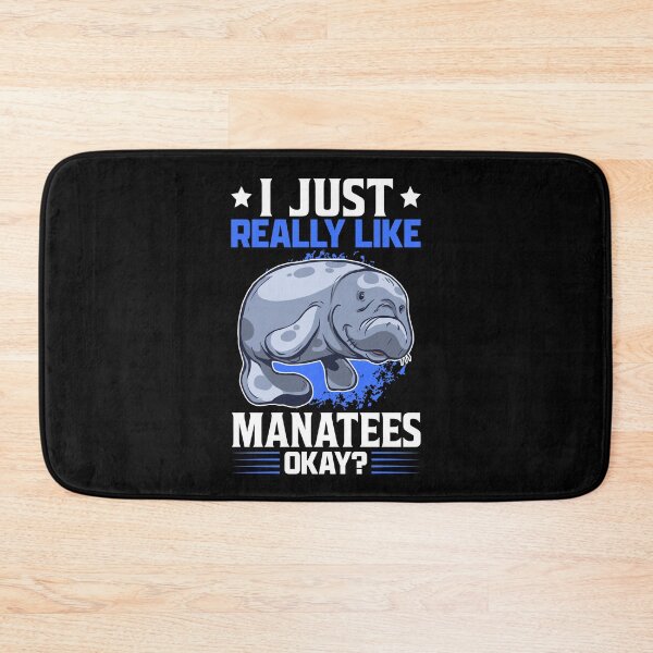 Item preview, I like manatee funny marine mammal saying designed and sold by madgrfx.