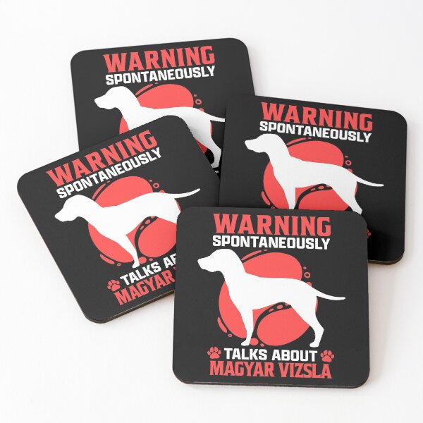Item preview, Talks about Magyar Vizsla pointing dog humor designed and sold by madgrfx.