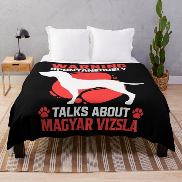 Item preview, Talks about Magyar Vizsla pointing dog humor designed and sold by madgrfx.
