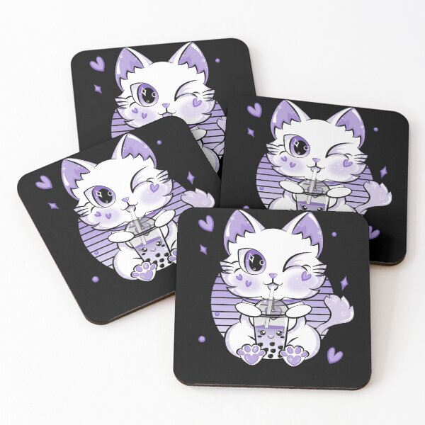 Item preview, Cute Boba Tea Drink Kawaii Neko Cat Boba Tea designed and sold by ZNOVANNA.