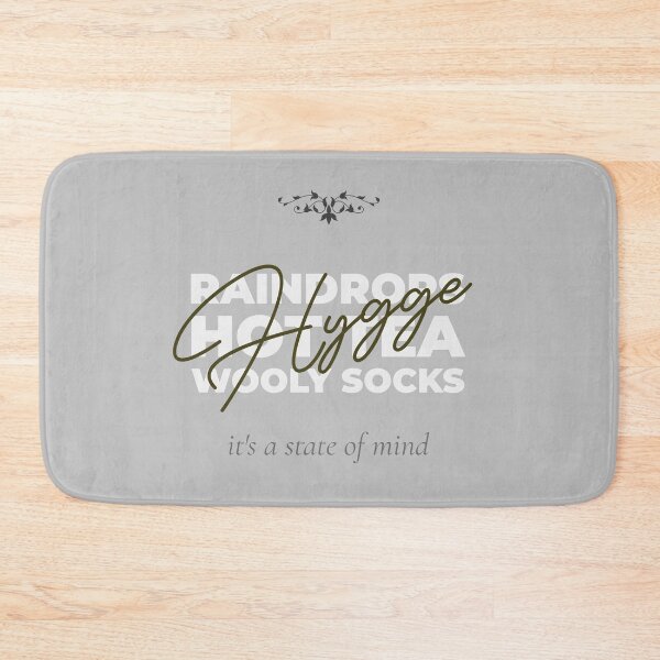 Item preview, Hygge Is Raindrops, Hot Tea and Woolly Socks! - Hygge designed and sold by CrazyBichAsian.